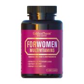 Мультивітаміни для жінок Golden Pharm таблетки №60