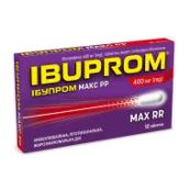 Ібупром Макс РР таблетки вкриті оболонкою 400 мг №12