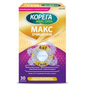 Корега Макс Очищення таблетки для очищення зубних протезів №30