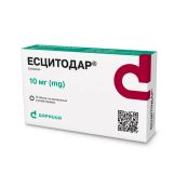 Есцитодар 10 таблетки, що диспергуються в ротовій порожнині 10 мг блістер №30