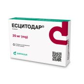 Есцитодар 10 таблетки, що диспергуються в ротовій порожнині 20 мг блістер №30