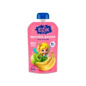 Пюре Ельфік Elfik Magic яблуко та банан без цукру дой-пак 200 г