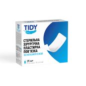 Стерильная пластырная повязка для ран на нетканой основе TIDY 9 cм x 10 cм №1