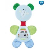 Брязкальце-зубогризка Canpol Babies Ведмедик від народження блакитний 56/139