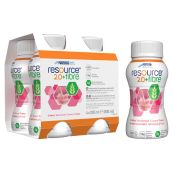 Ентеральне харчування Ресурс 2.0+Файбер Resource 2.0+Fibre зі смаком полуниці 200 мл №4 флакона
