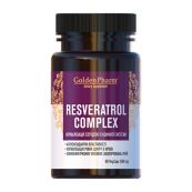 Ресвератрол Комплекс Golden Pharm капсули №60