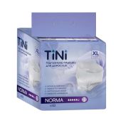 Подгузники-трусики для взрослых Tini Norma размер XL (120-160 см) №10