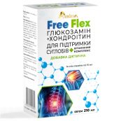 Фрі Флекс Free Flex Глюкозамін+Хондроітин Алвітал для підтримки суглобів стік-пакет 15 мл №14