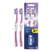 Зубна щітка Oral-B Pro 3D White Відбілювання середньої жорсткості 2 штуки