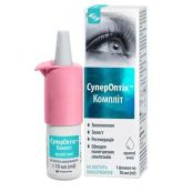 СуперОптік Компліт нові краплі очні зволожуючі флакон 10 мл №1