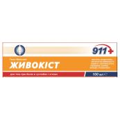 911 Живокіст гель-бальзам для тіла при болю в суглобах і м'язах 100 мл