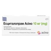 ЭСЦИТАЛОПРАМ-АСИНО ТАБЛ. 10 МГ №30