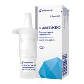 КСАЛОПТИК ЭКО КАПЛИ ГЛАЗ. 50МКГ/МЛ 7,5 МЛ №1