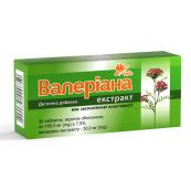 Валериана экстракт 30 мг таблетки покрытые оболочкой №30