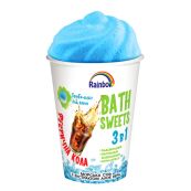 Набор Rainbow 3 в 1 соль для ванн морская с алоэ вера и бомба-кекс Феерическая Кола 280 г