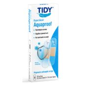 Набор пластырей TIDY медицинских бактерицидных полимерных водостойких прозрачных 72 мм х 19 мм №10
