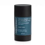 Твердий дезодорант для тіла з пробіотиками Аредерма aluminium free для чоловіків Desert Rebel 65 г