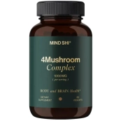 Комплекс 4 грибов Минд Ши Mind Shi 4 Mushroom Complex 1000 мг капсулы №60