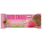 Фруктово-горіховий батончик Bob Snail Равлик Боб яблуко-малина-кеш'ю-хрусткі пластівці кіноа 35 г