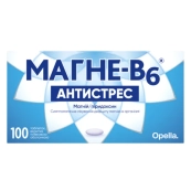 Магне-В6 Антистресс таблетки покрытые оболочкой №100