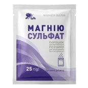 Магнію Сульфат порошок для приготування розчину 25 г