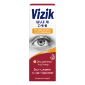 Vizik Візік краплі очні від подразнення та почервоніння флакон 10 мл