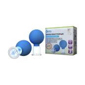 Банки вакуумные терапевтические Альпина Пласт для массажа шеи №2