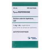 Риспетрил розчин оральний з дозатором 1 мг/мл флакон 30 мл