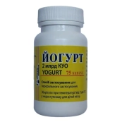 Йогурт капсули 2 млрд CFU флакон №75