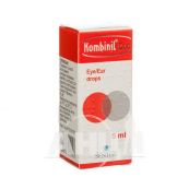 Комбінил Дуо краплі очні/вушні флакон 5 мл