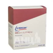 Клексан розчин для ін'єкцій 2000 анти-Ха мо/0,2мл шприц-доза №10