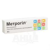 Метрогіл гель для зовнішнього застосування туба 30 г