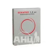 Ескапел таблетки 1,5 мг блістер №1