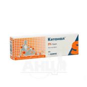 Кетонал крем 5 % туба 30 г