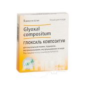 Гліоксаль композитум розчин для ін'єкцій ампула 2,2 мл №5