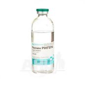Розчин Рінгера розчин для інфузій пляшка скляна 200 мл