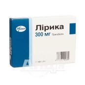 Лірика капсули 300 мг №21