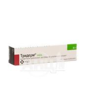 Тридерм мазь туба 30 г