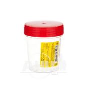 Ємність для забору сечі Uri-box PP стерильна з кришкою та етикеткою 120 мл