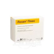 Лозап Плюс таблетки вкриті оболонкою блістер №90