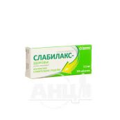 Слабілакс-Здоров'я таблетки 7,5 мг блістер №10