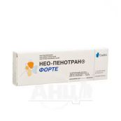 Нео-Пенотран форте супозиторії вагінальні з ковпачком для пальця №7