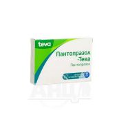 Пантопразол-Тева таблетки гастрорезистентні 40 мг блістер №28