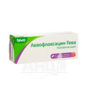 Левофлоксацин-Тева таблетки покрытые пленочной оболочкой 500 мг блистер №10