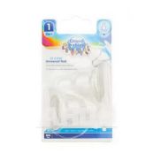 Соска силіконова Canpol Babies кругла 18/115 повільна №2