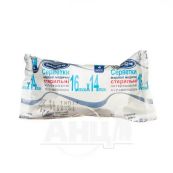 Серветки марлеві медичні 16 см х 14 см 4-х шарові стерильні №5