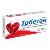 Ірбетан таблетки 300 мг №20