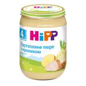 Пюре Hipp кролик з картоплею та фенхелем 190 г