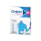 Олфен пластырь лечебный 140 мг/12 часов пакет №10