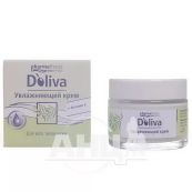 Крем для обличчя D'oliva унікальна зволожуюча формула 50 мл